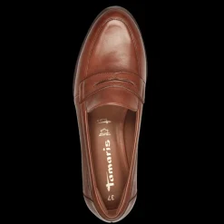 Loafers, Cognac, 38