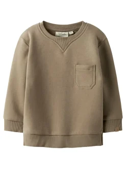 London Loose Sweatshirt, Sepia Tint, 116 cm