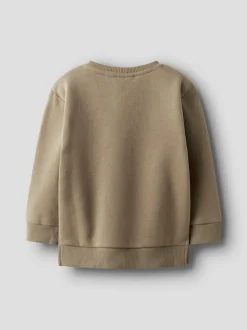 London Loose Sweatshirt, Sepia Tint, 116 cm