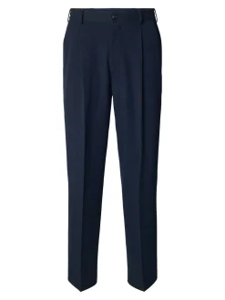 220-Loose Finn Flex Habitbukser, Navy Blazer, XL