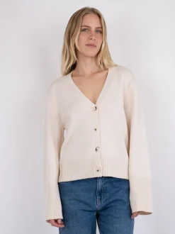 Lotta Cardigan, Ivory, 40