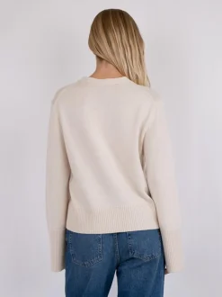 Lotta Cardigan, Ivory, 40