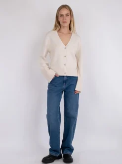 Lotta Cardigan, Ivory, 40