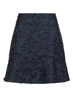 Loui Artwork Nederdel, Navy, 34