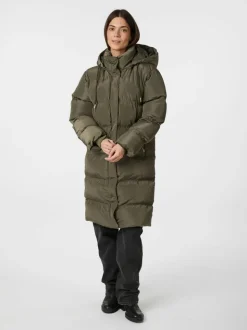 Lucette Puffer Jakke, Olive, 36