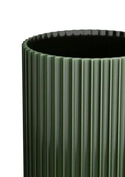 Lyngby Vase, Dark Green