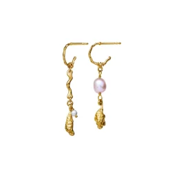 Lyric Øreringe, Guld