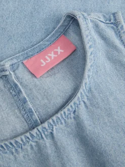 Macy Denim Kjole, Light Blue Denim, XL