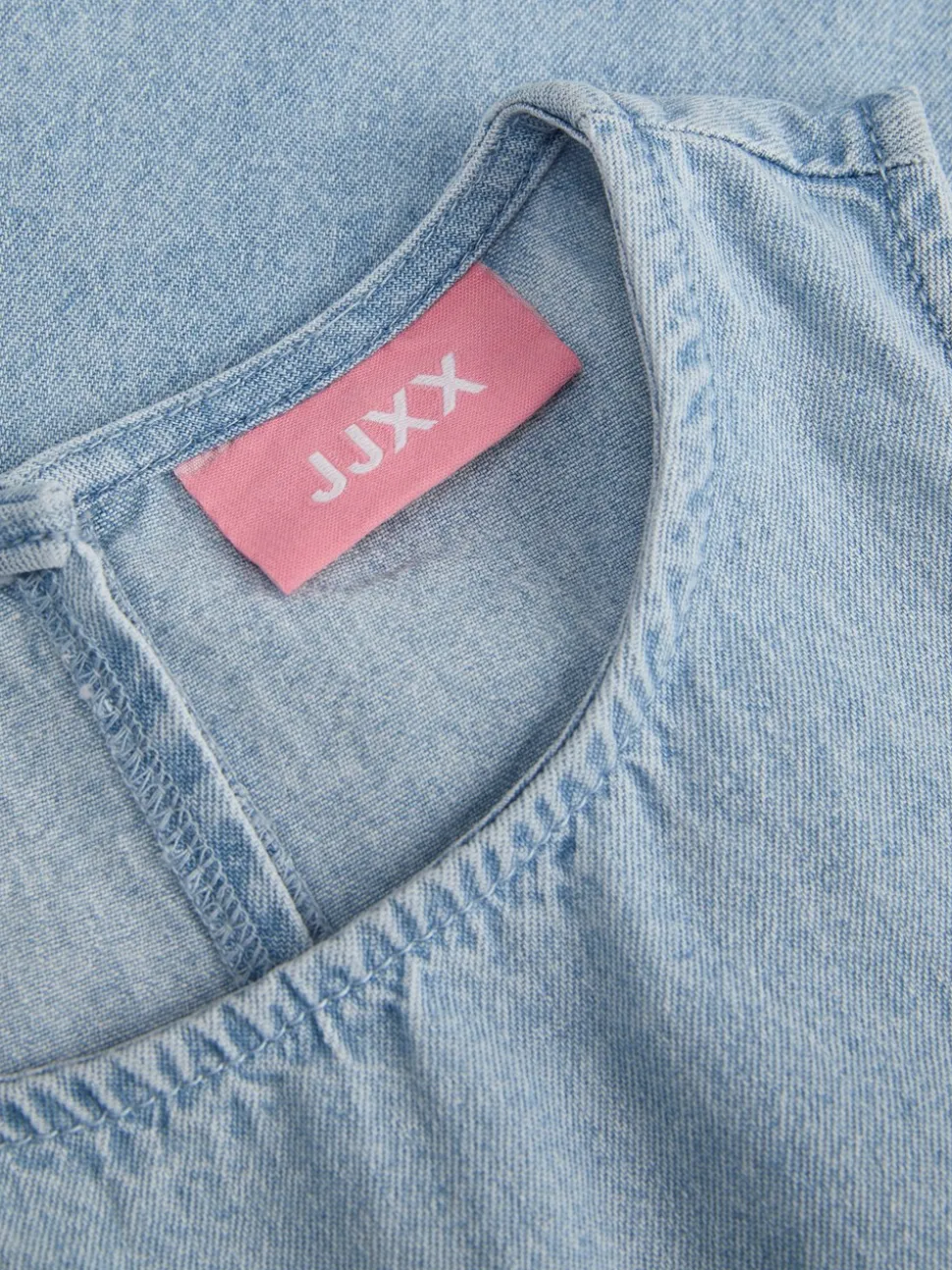 Macy Denim Kjole, Light Blue Denim, XL