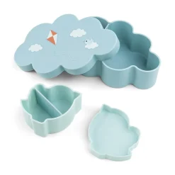 Madkasse & Snack Box & Flaske, Blue