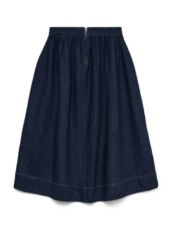 Maiken Nederdel, Dark Blue Denim, L