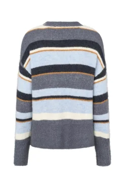 Makila Knit Sweater, Multi Stripe, M