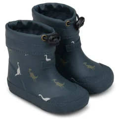 Malik Gummistøvler, Navy Dino, 22
