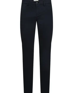 Malik Regular Fit Chinos, Navy, W34/L34