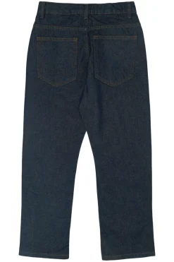 Marchall Loose Fit Jeans, Dark Blue Denim, 134-140 cm