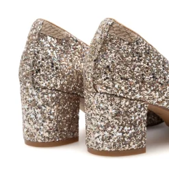 Marie Low Glitter Pumps, Multi, 39