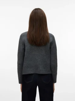 Marina Cardigan, Dark Grey Melange, M