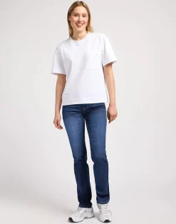 Marion Straight Jeans, Rain Falls, W31/L31