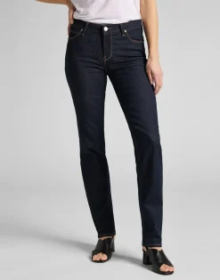 Marion Straight Jeans, Rinse, W33/L31