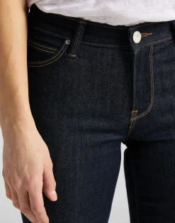 Marion Straight Jeans, Rinse, W33/L31