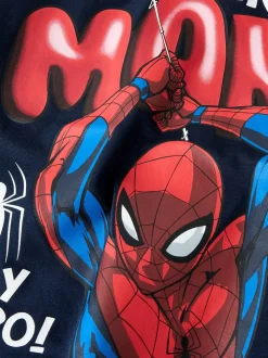 Marvin Spider T-shirt, Navy Blazer, 110 cm