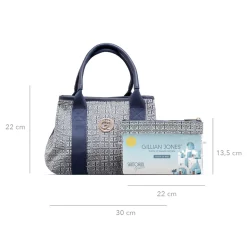 Mary Toilettaske, Santorini Print