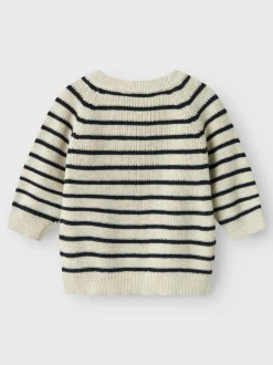 Mast Knit Cardigan, Peyote Melange, 86 cm