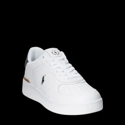 Masters Court Sneakers, White/Black, 45