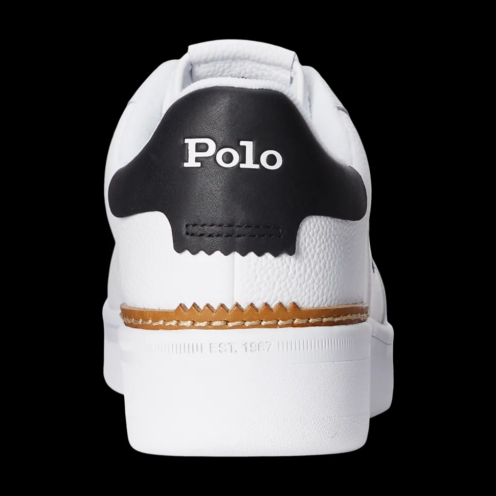 Masters Court Sneakers, White/Black, 45