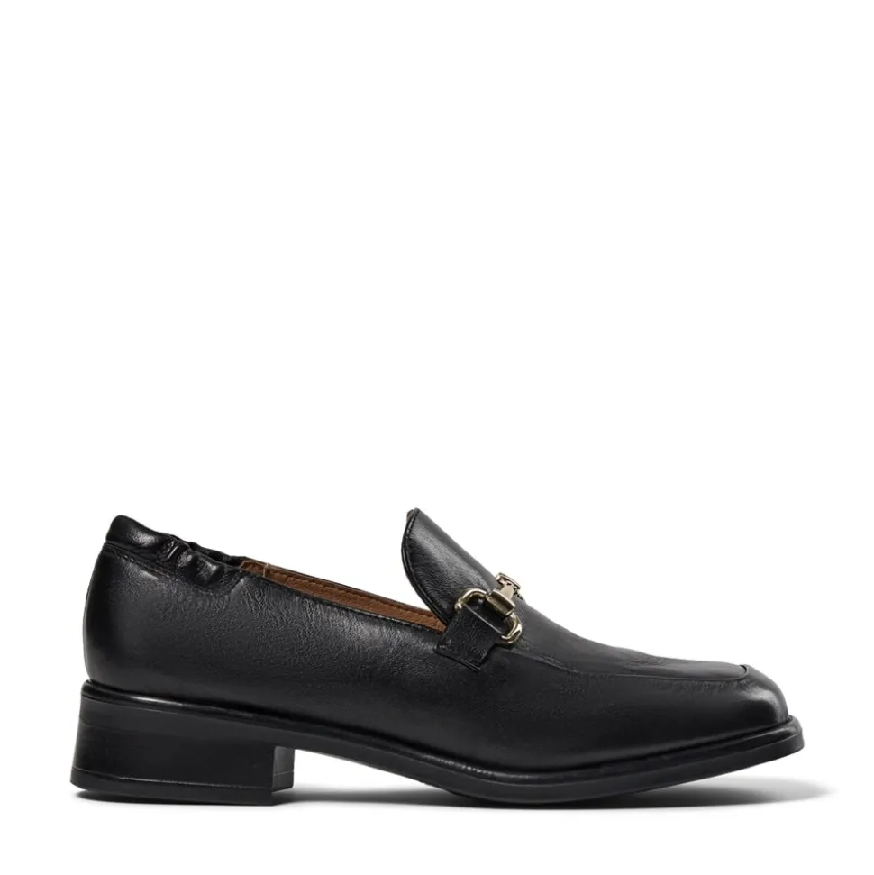 Maui Buckle Loafers, Black, 41