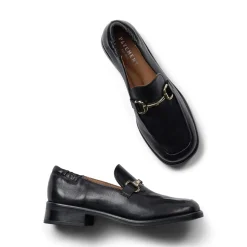 Maui Buckle Loafers, Black, 41