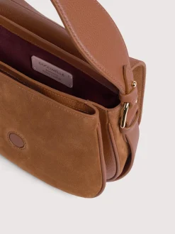 Mavery Small Håndtaske, Cognac