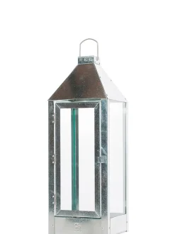 Maxi Lanterne, Galvaniseret, 22,5x60x22,5 cm