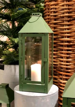 Maxi Lanterne, Olivengrøn, 22x,5x60x22,5 cm