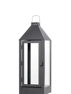 Maxi Lanterne, Sort, 22,5x60x22,5 cm