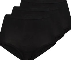 Maxi 3-pak Trusser, Black, L