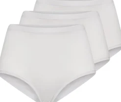 Maxi 3-pak Trusser, White, XL