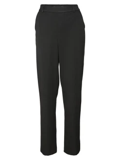 Maya Straight Bukser, Sort, L/L32