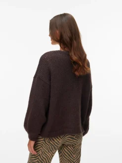 Maybe Open Cardigan, Chocolate Torte, M
