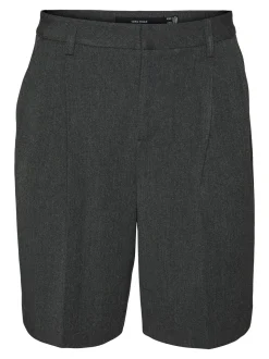 Mayra Shorts, Dark Grey Melange, M