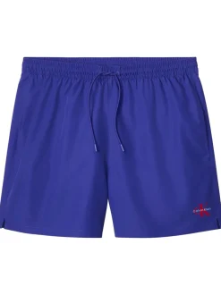 Medium Drawstring Badebukser, Blue River Fog, XXL