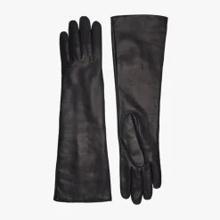 Mellemlang Handske, Sort, 7