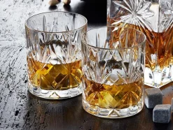 Melodia Krystal 6-pak Whiskyglas, Klar, 31 cl