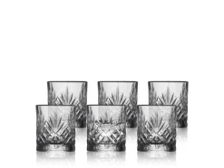 Melodia 6-pak Shotglas, Clear, 8 cl