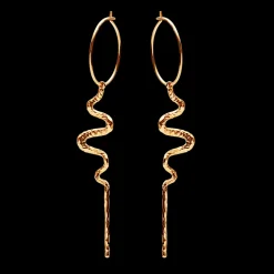 Mia Creol Øreringe, Guld