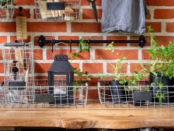 Micro Lanterne, Black, 12,5x25x12,5 cm