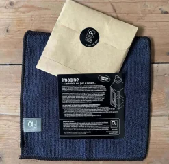 Micro Lanterne, Black, 12,5x25x12,5 cm