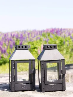 Micro Lanterne, Black, 12,5x25x12,5 cm