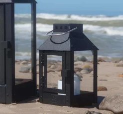 Micro Lanterne, Black, 12,5x25x12,5 cm