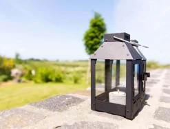 Micro Lanterne, Black, 12,5x25x12,5 cm